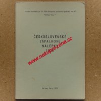 Československé zápalkové nálepky 1970