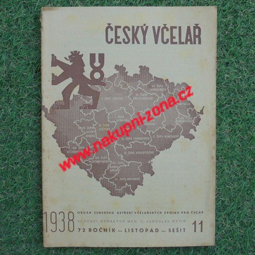 Český včelař listopad 1938 / 11 - Kliknutím na obrázek zavřete