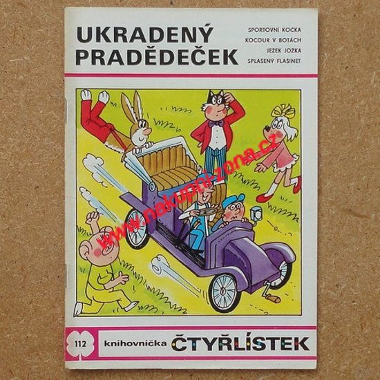 Čtyřlístek 112 - Ukradený pradědeček - Kliknutím na obrázek zavřete