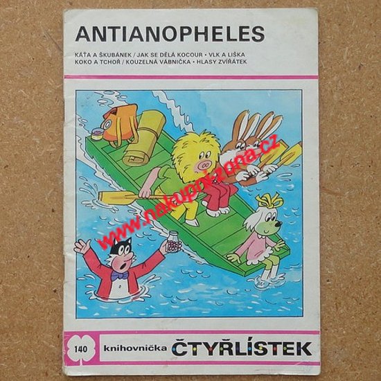 Čtyřlístek 140 - Antianopheles - Kliknutím na obrázek zavřete
