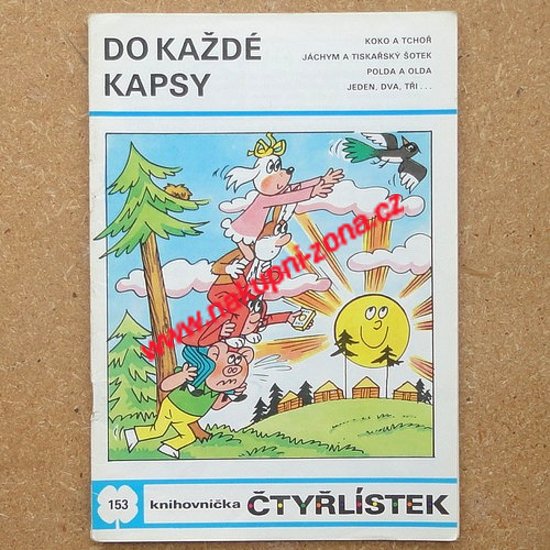 Čtyřlístek 153 - Do každé kapsy - Kliknutím na obrázek zavřete