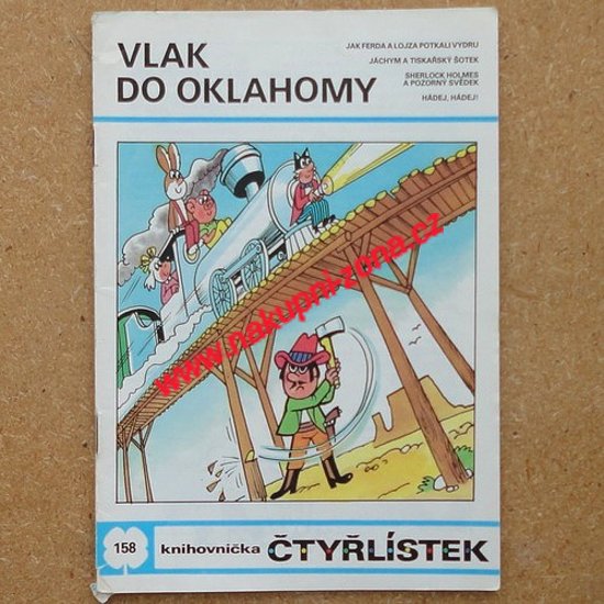 Čtyřlístek 158 - Vlak do Oklahomy - Kliknutím na obrázek zavřete