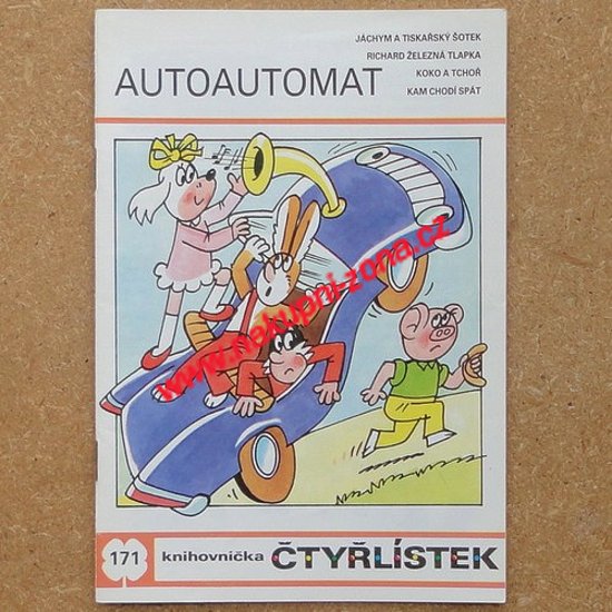 Čtyřlístek 171 - Autoautomat - Kliknutím na obrázek zavřete