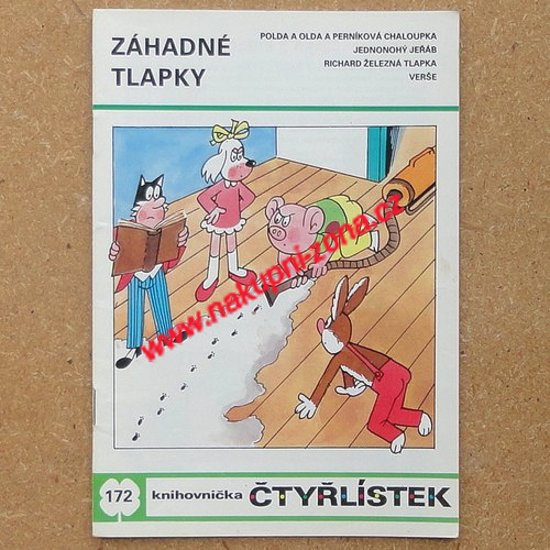 Čtyřlístek 172 - Záhadné tlapky - Kliknutím na obrázek zavřete