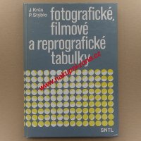 Fotografické, filmové a reprografické tabulky - Krůs Josef, Stýblo Pavel