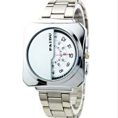 Moderní digitální hodinky Paidu bílé