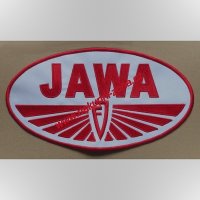 Vyšívaná nášivka JAWA FJ 23 x 12,5 cm