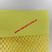 Pánské slipy síťované žluté - pánské spodní prádlo