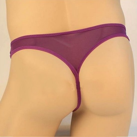 Pánské tanga fialové - pánské spodní prádlo - Kliknutím na obrázek zavřete