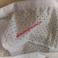 Pánské tanga perforované bílé - pánské spodní prádlo