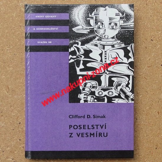 Simak Clifford D. - Poselství z vesmíru (KOD 189) - Kliknutím na obrázek zavřete