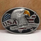 Opasková spona Orlice USA Land Of The Free (USA země svobodných)