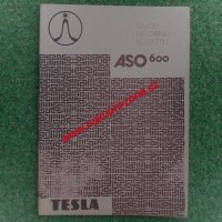 Servisní návod Zesilovač (mixák) Tesla ASO 600