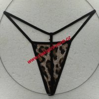 Dámské spodní prádlo - sexy tanga Leopard