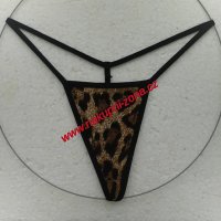 Dámské spodní prádlo - sexy tanga Leopard